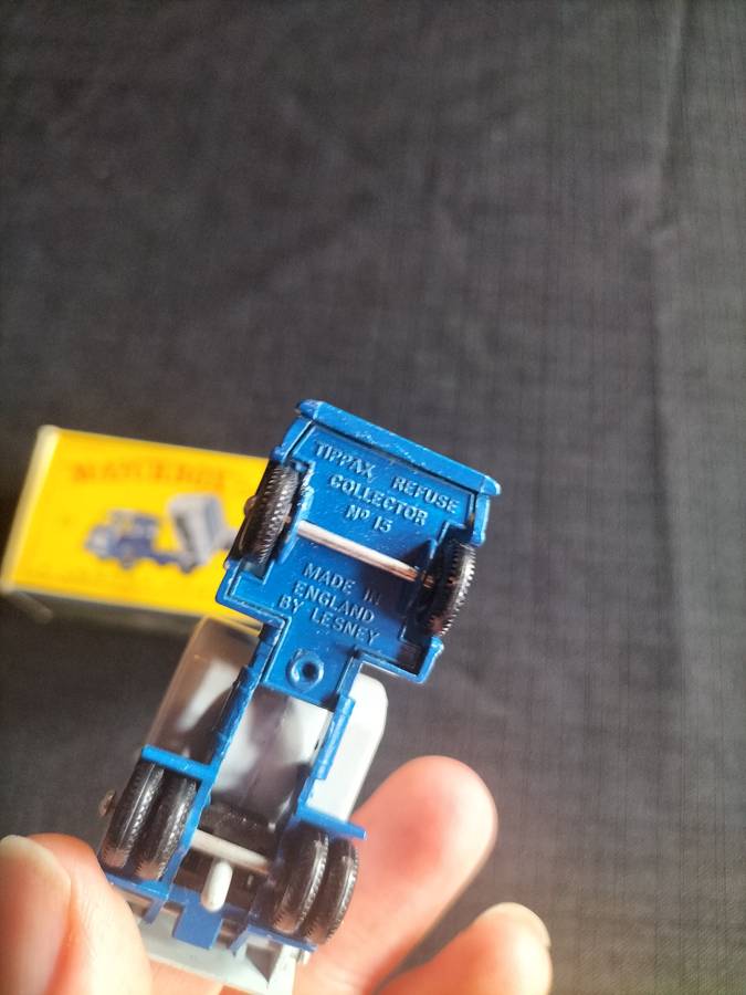 Very Rare Vintage Lesney Match Box Series NO15 - Refuse Truck - Made in England