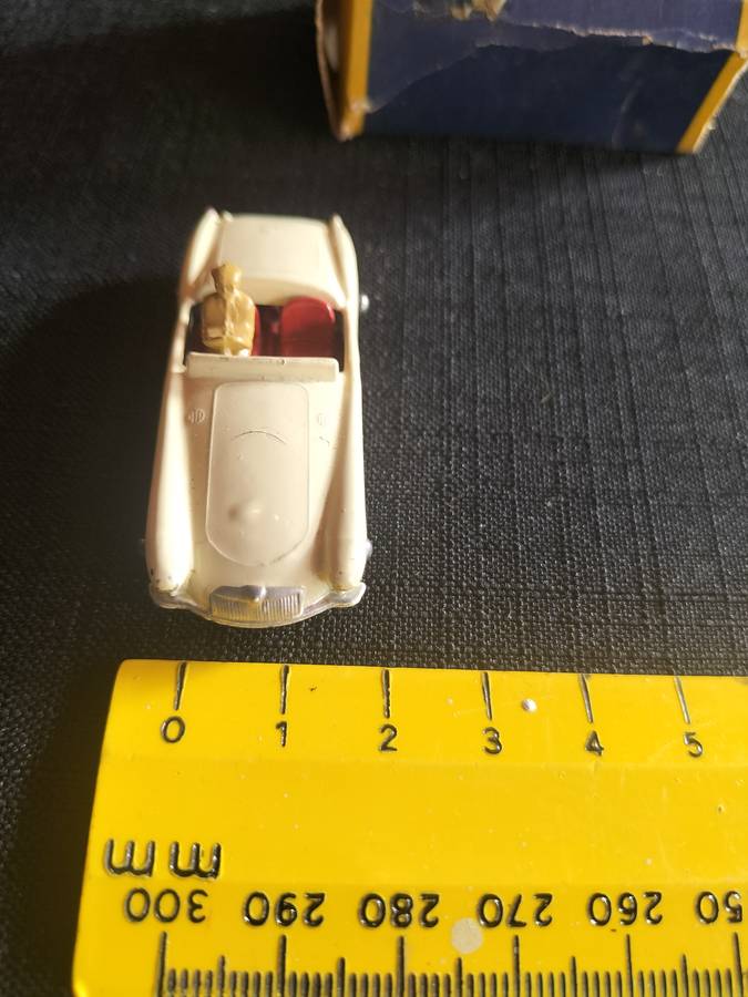 Very Rare Vintage Moko Lesney Match Box Series NO19 -MG.A Sport Car  - Made in England
