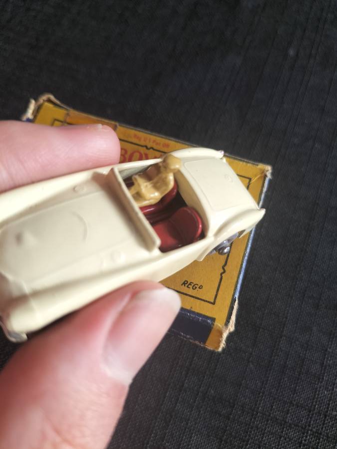 Very Rare Vintage Moko Lesney Match Box Series NO19 -MG.A Sport Car  - Made in England