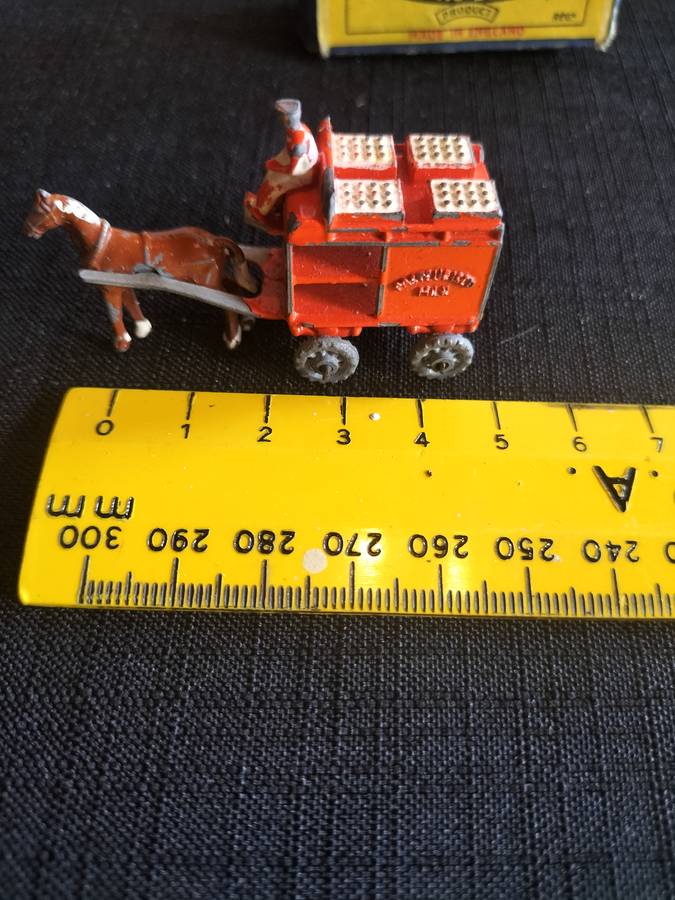Very Rare Vintage Moko Lesney Match Box Series NO7 - Horse Drawn Milk Float  - Made in England