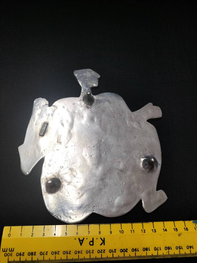 Beautiful Vintage Carrol Boyes Nude Woman Design Trivet/ Pot stand