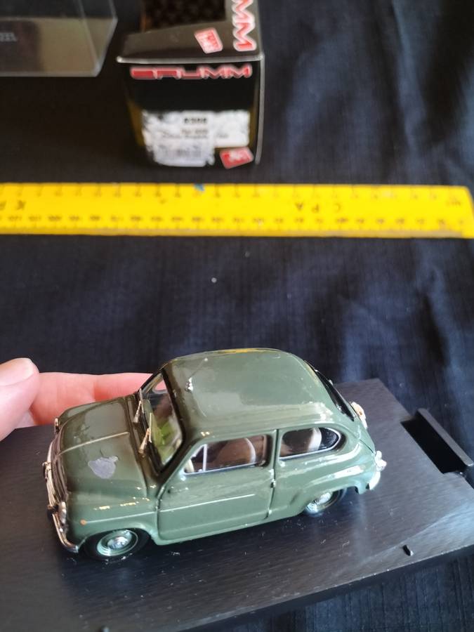 Brumm R308 Fiat 600D Polizia Stradale 1960 - Scale 1:43