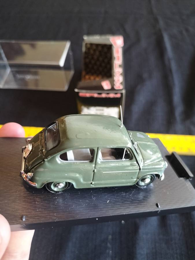 Brumm R308 Fiat 600D Polizia Stradale 1960 - Scale 1:43