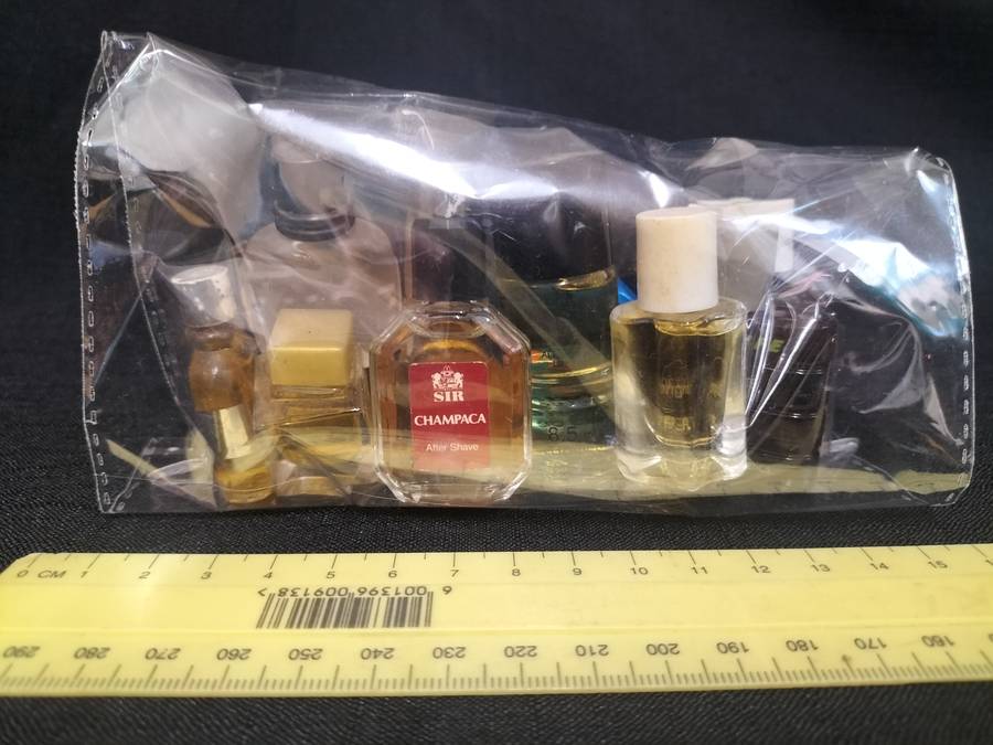 Collection of 10 Vintage Miniature Perfumes