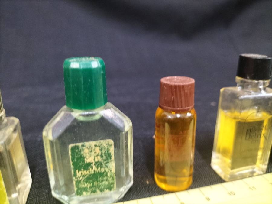 10 Vintage Miniature Perfumes