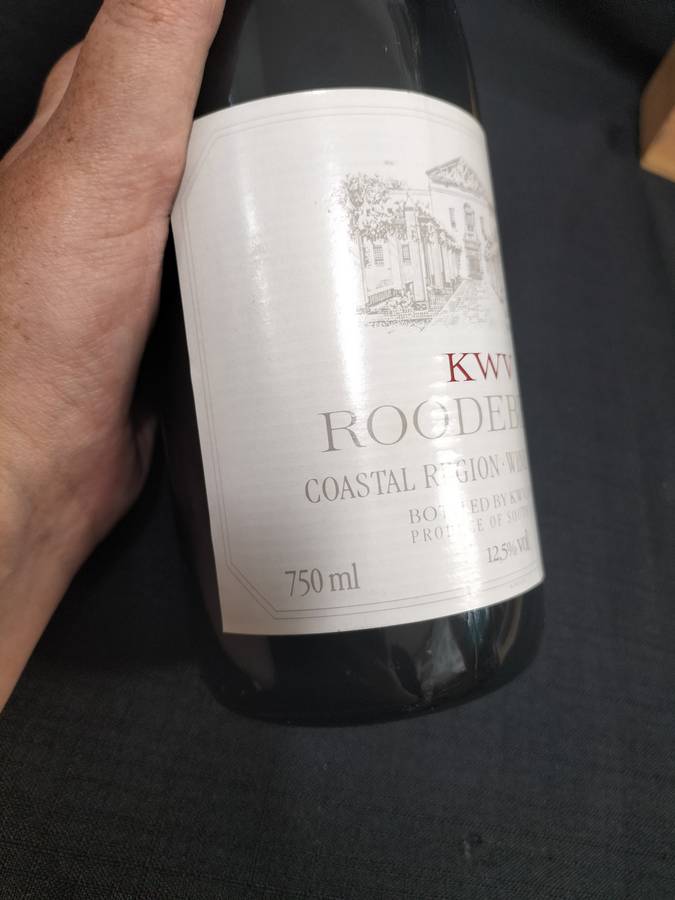 Vintage 1989 Vintage KWV Roodeberg  - 750ml - Sealed - Bottled by KWV Paarl