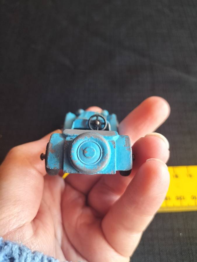 Very Rare Vintage Dinky Toys -NO38F- Jaguar Sport -Made in England-View Description