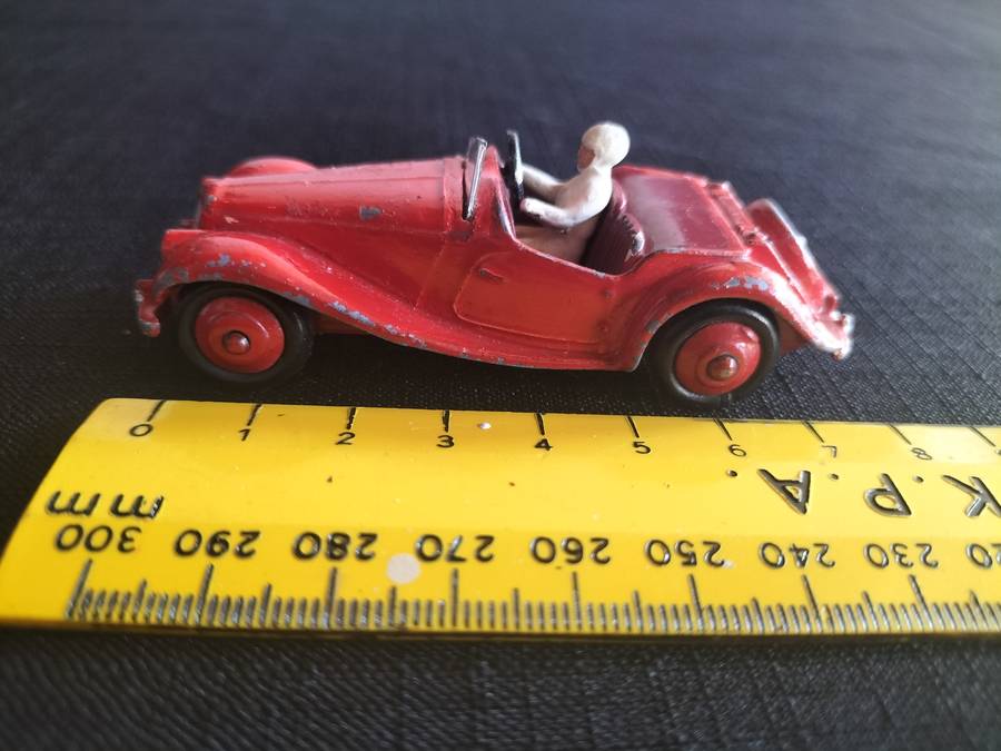 Very Rare Vintage Dinky Toys -NO108  M.G Midget Sport -Made in England Meccano LTD