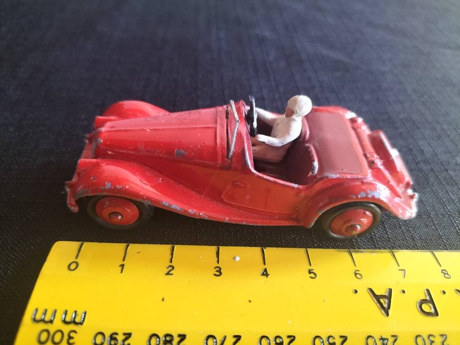 Very Rare Vintage Dinky Toys -NO108  M.G Midget Sport -Made in England Meccano LTD