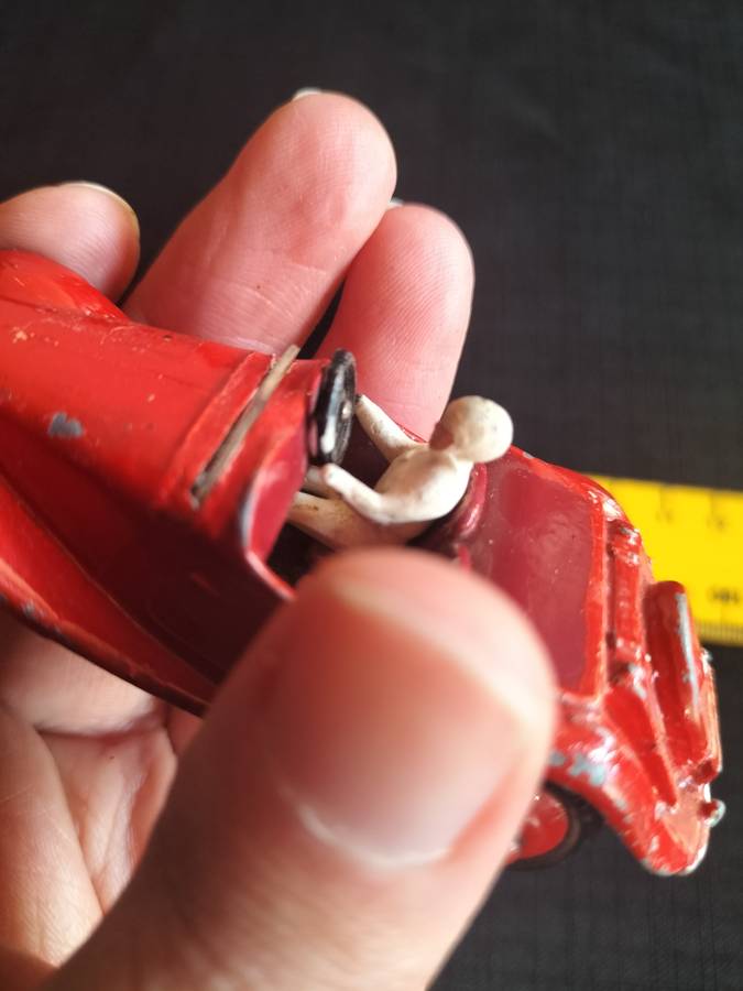 Very Rare Vintage Dinky Toys -NO108  M.G Midget Sport -Made in England Meccano LTD