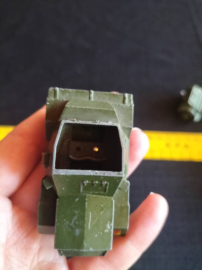 Very Rare Vintage Dinky Toys - NO673-  Meccano LTD - Army Scout Car- Made in England