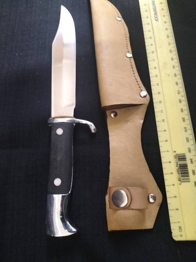 Tramontina Inox - Stainless Steel Hunting Knife with Sheath- Made in Brazil