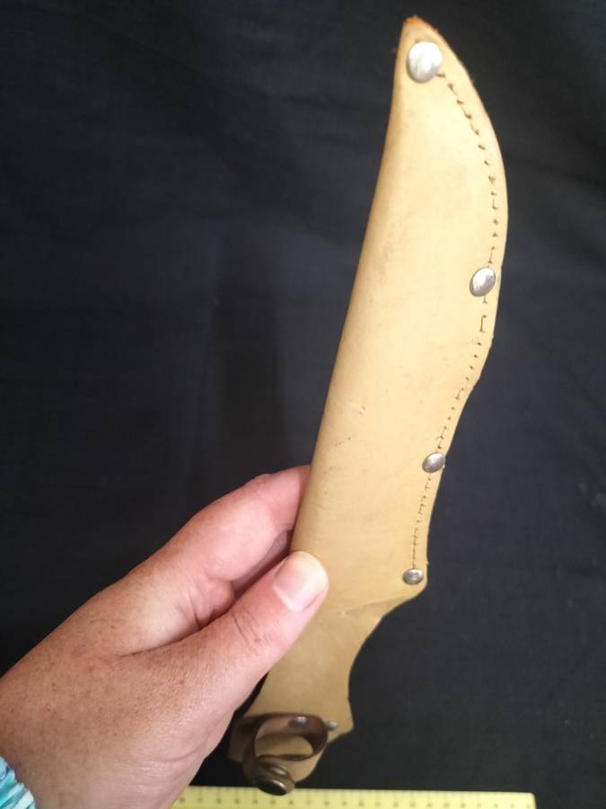 Tramontina Inox - Stainless Steel Hunting Knife with Sheath- Made in Brazil