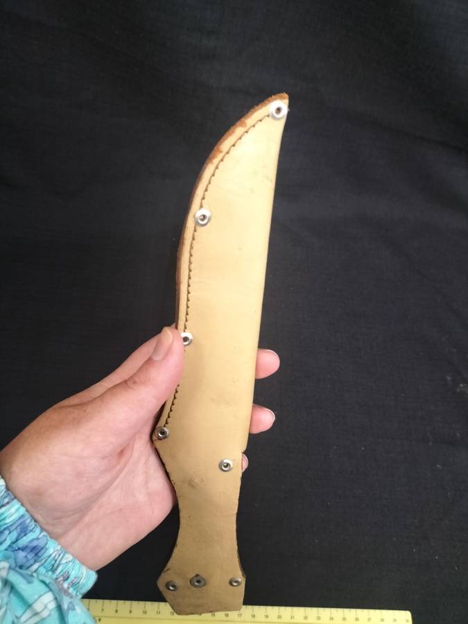 Tramontina Inox - Stainless Steel Hunting Knife with Sheath- Made in Brazil