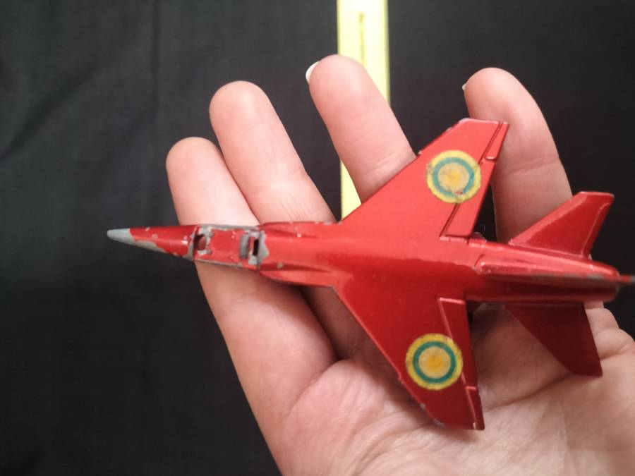 Very Rare Vintage Lesney Match Box Series 1973 - Mirage F1 Jet Plane - Made in England