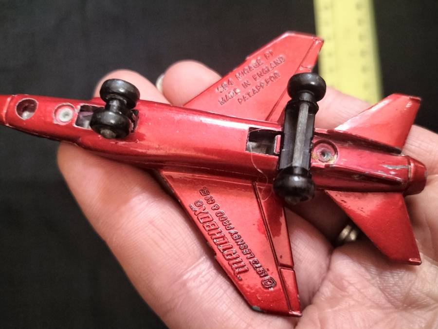 Very Rare Vintage Lesney Match Box Series 1973 - Mirage F1 Jet Plane - Made in England