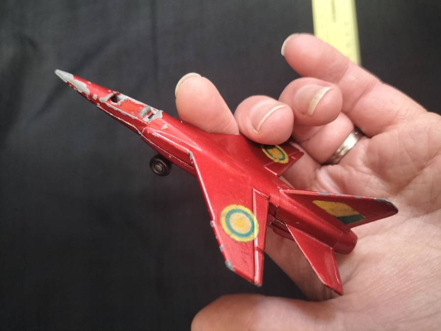 Very Rare Vintage Lesney Match Box Series 1973 - Mirage F1 Jet Plane - Made in England