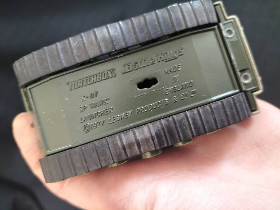 Very Rare Vintage Lesney Match Box Series 1977 -K117 Battle Kings SP Hawk Launcher- View Description