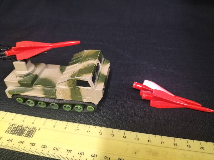 Very Rare Vintage Lesney Match Box Series 1977 -K117 Battle Kings SP Hawk Launcher- View Description
