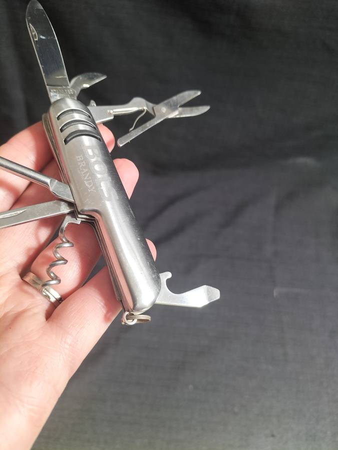 Stunning Stainless Steel Multi Function Bols Brandy Pocket Knife