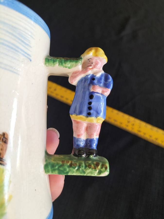 Vintage Child Mug - Royal Bradwell Arthur Wood - Made in England - Ding Dong Bell