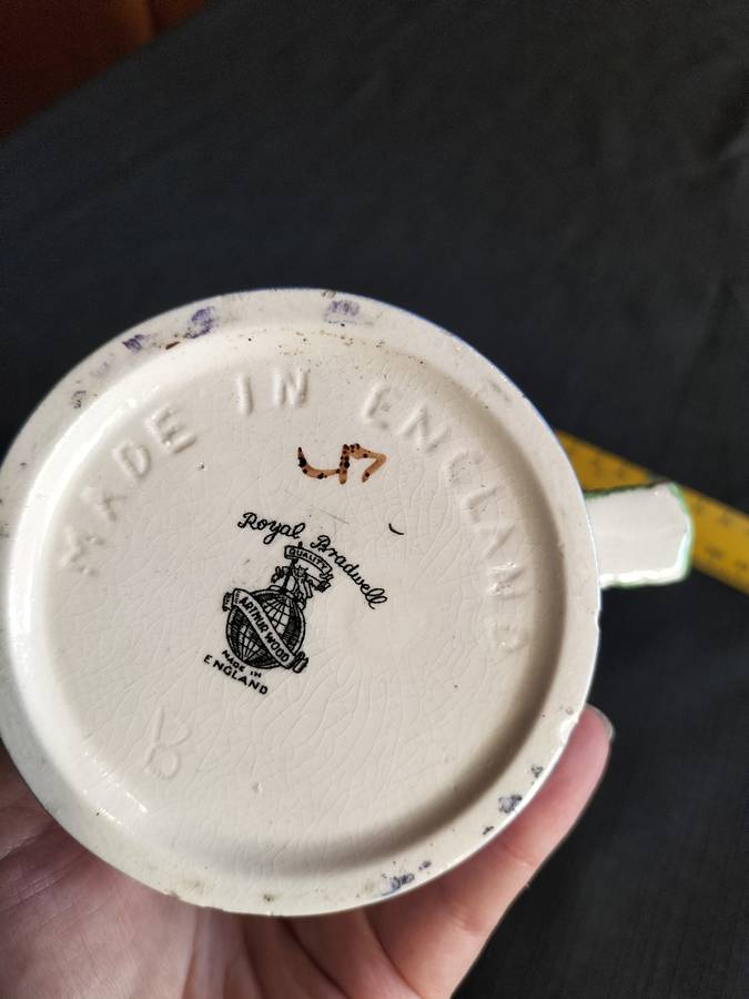 Vintage Child Mug - Royal Bradwell Arthur Wood - Made in England - Ding Dong Bell