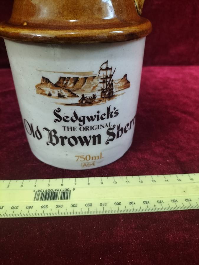 Vintage Sedgwick's The Original - Old Brown Sherry - 750ml - A54 SEALED AND FULL
