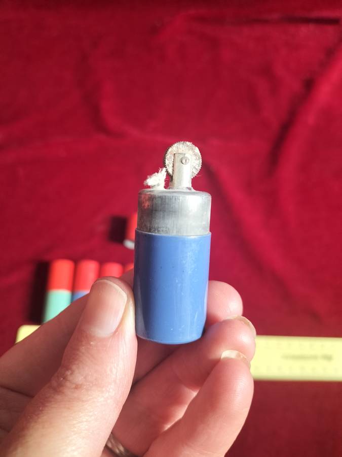 Collection of 7 Vintage Tube Lighters Made in Switzerland