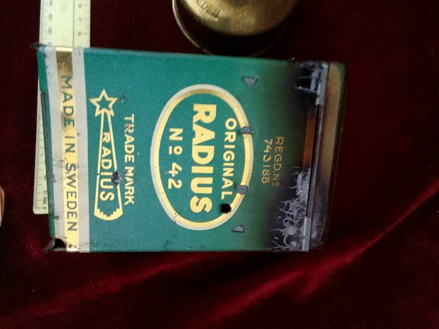 Vintage Original Radius NO42 Camp Stove - A.B Radius -Made in Sweden