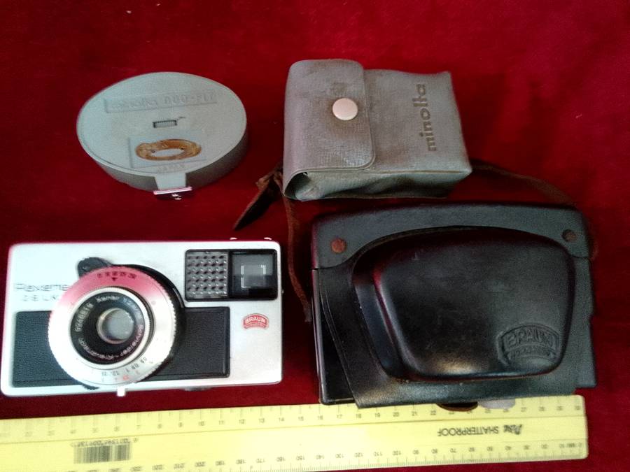 Stunning Vintage Bruan Nurnberg Paxette 28 LK In Original Leather Case  -Made in Germany