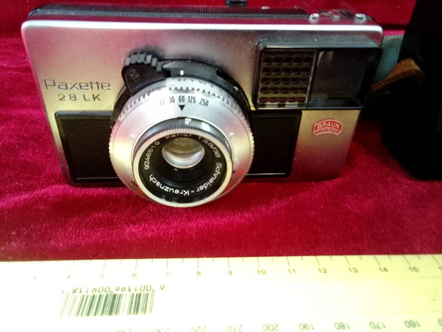 Stunning Vintage Bruan Nurnberg Paxette 28 LK In Original Leather Case  -Made in Germany