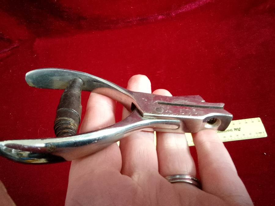 Stunning Vintage S.A.R - S.A.S Conductors Ticket Punch