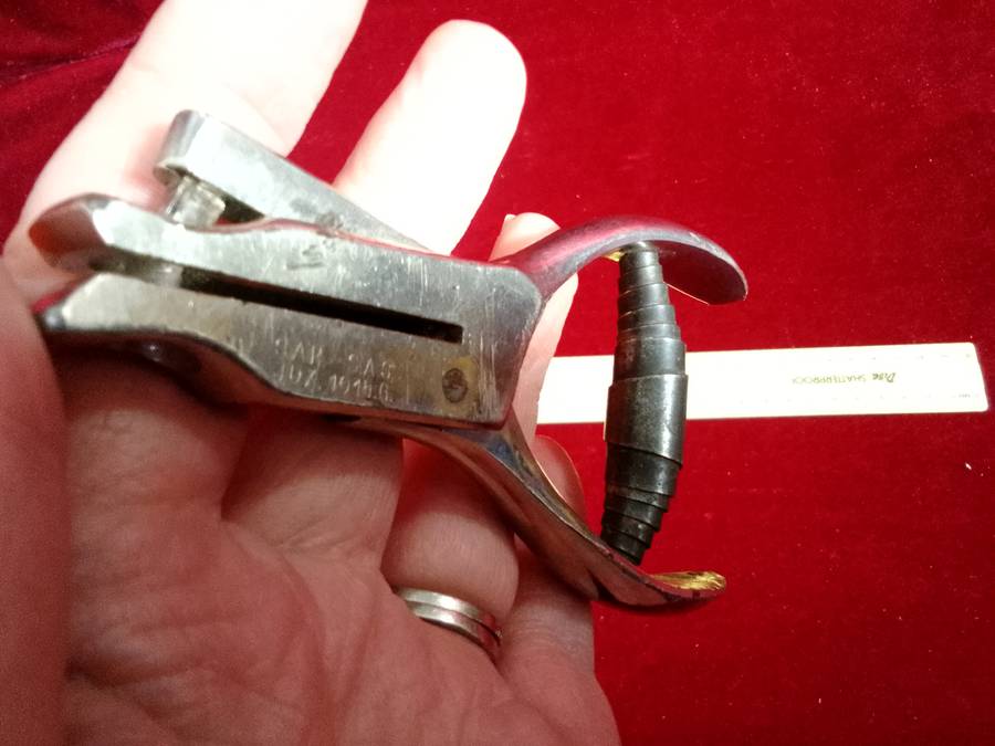 Stunning Vintage S.A.R - S.A.S Conductors Ticket Punch