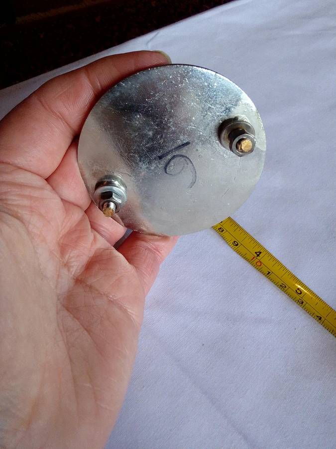 Stunning Orange And Black Vintage Mafikeng Motor Club 1985 Badge- Mmabatho Sun 500 - Good Condition