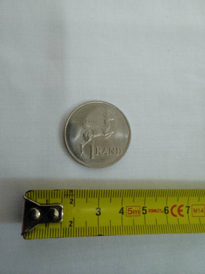 Republic Suid Afrika / South Africa 1990 One Rand Coin - Good Condition