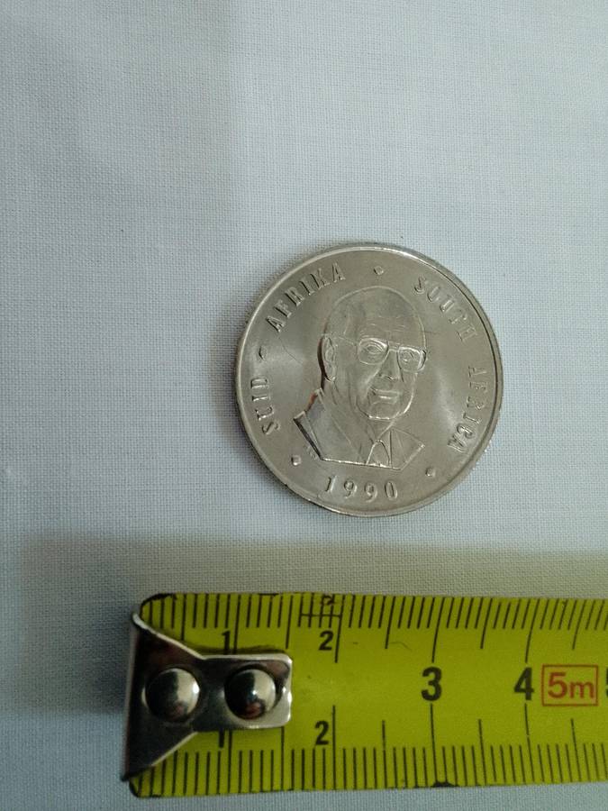 Republic Suid Afrika / South Africa 1990 One Rand Coin - Good Condition