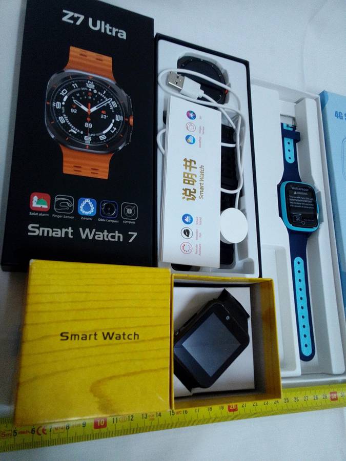 Lot Of Five Smart And Other Watches - Not Tested - See Description