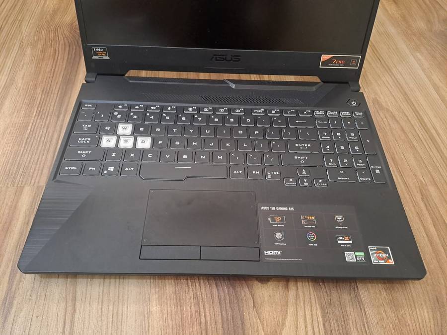 Powerful Asus Gaming Laptop Ryzen 9 4900H RTX 2060 6GB 512GB SSD 15.6" IPS 144Hz