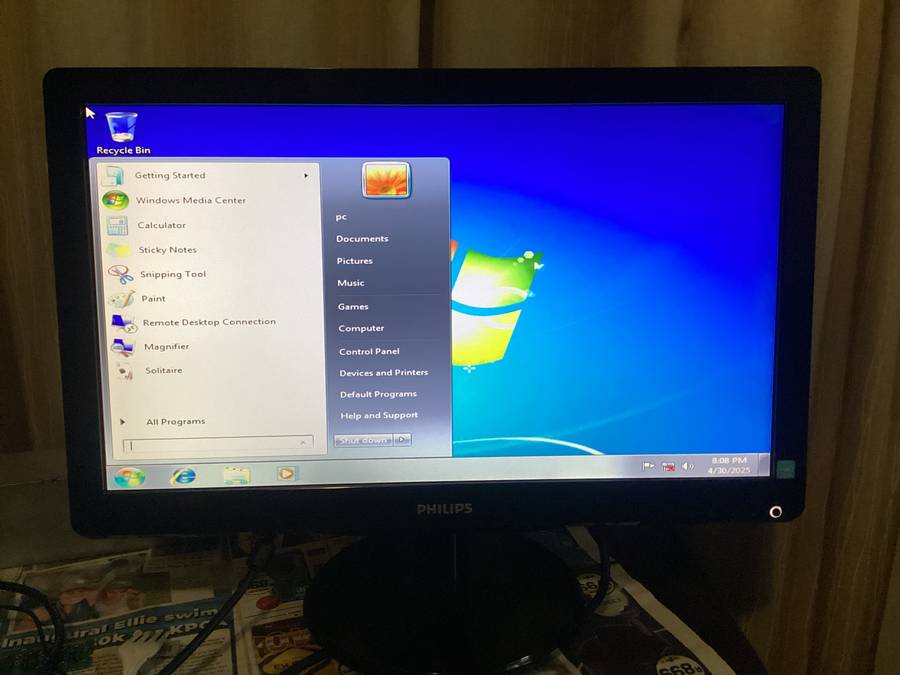 Philips 20inch led monitor