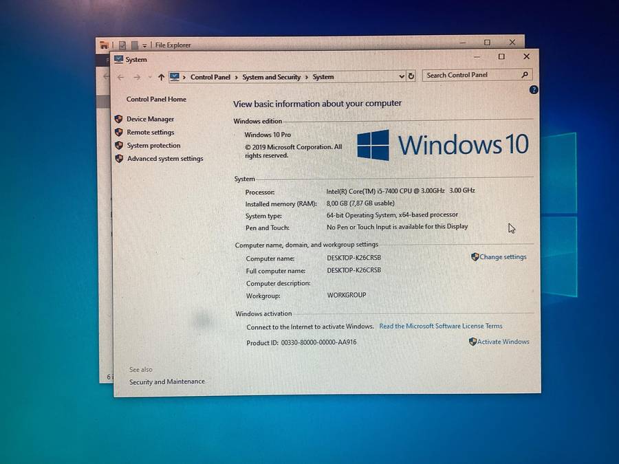 I5 7th Gen cpu and mainboard for desktop