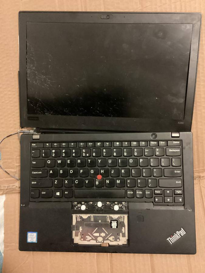 Lenovo i5 8th Gen laptop for spares