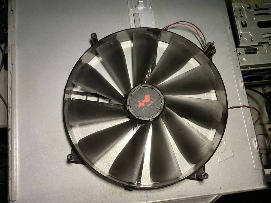 25 cm case fan x 2