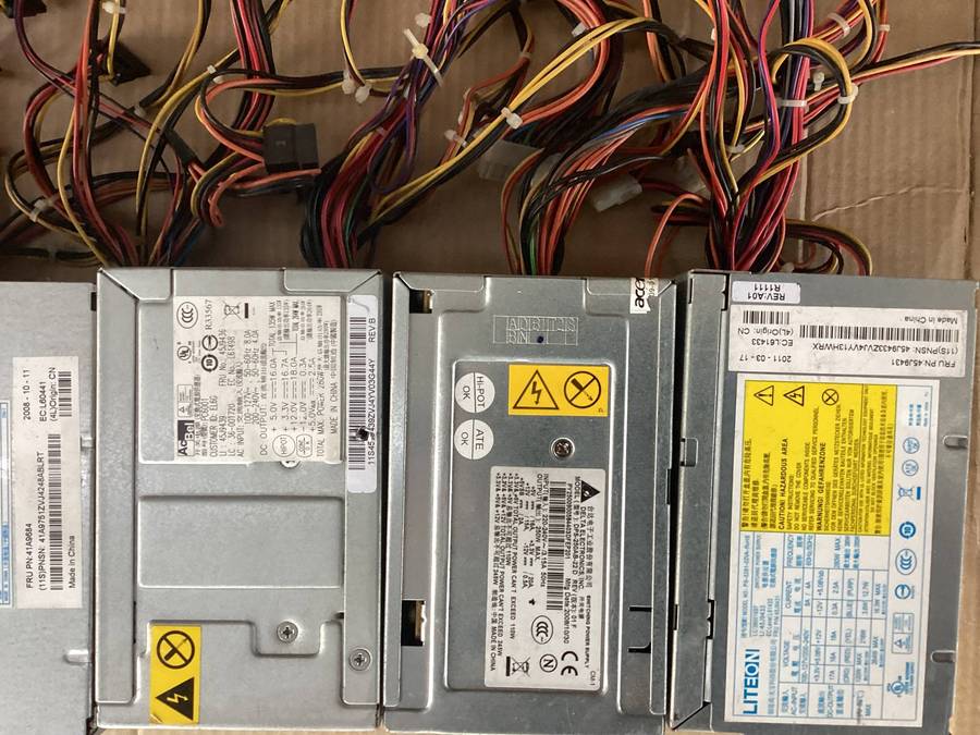 6x Desktop Psu SOLD AS 1 Lot