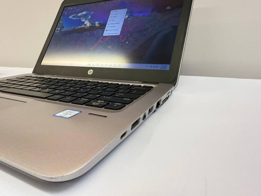 HP ELITEBOOK 820 G4 LAPTOP CORE i5 7300U 2.6GHZ 8GB RAM 500GB HDD WIN 11 PRO - SCREEN CASE DAMAGE