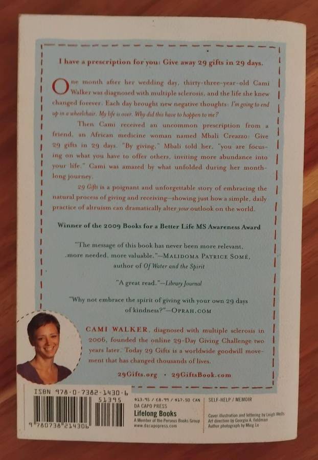 29 Gifts - How a month of giving can change your life - Cami Walker