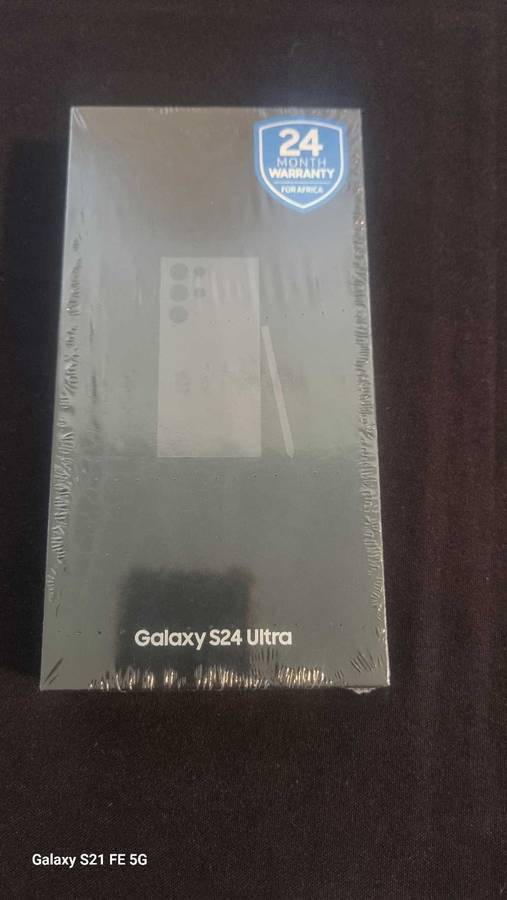 samsung s24 ultra 256gb - titanium black