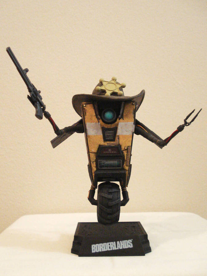 Borderlands Claptrap Action Figure - Deluxe Boxset