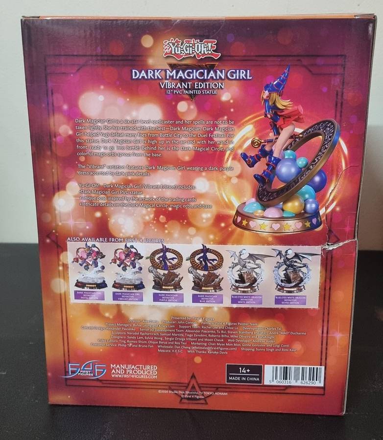 First 4 Figures - Yu-Gi-Oh! Dark Magician Girl (Standard Vibrant Edition) Statue