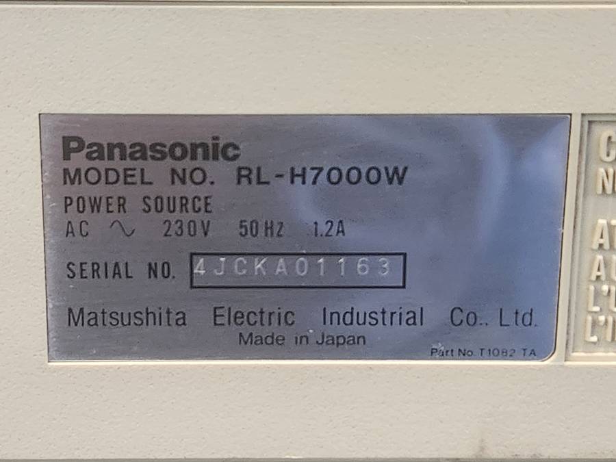 Panasonic Portable Computer