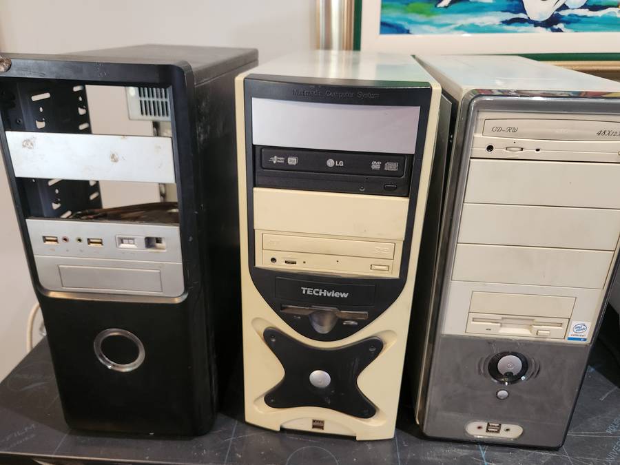 PC Cases - Generic x 3